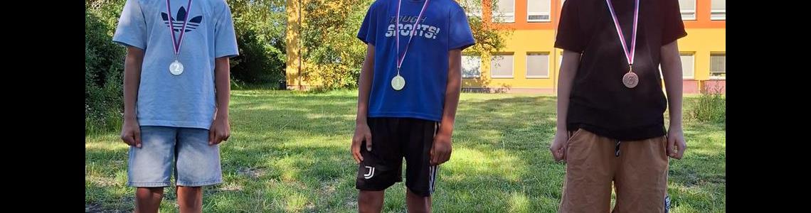 Vyhlášení vítězů  sportovní olympiády I. stupně